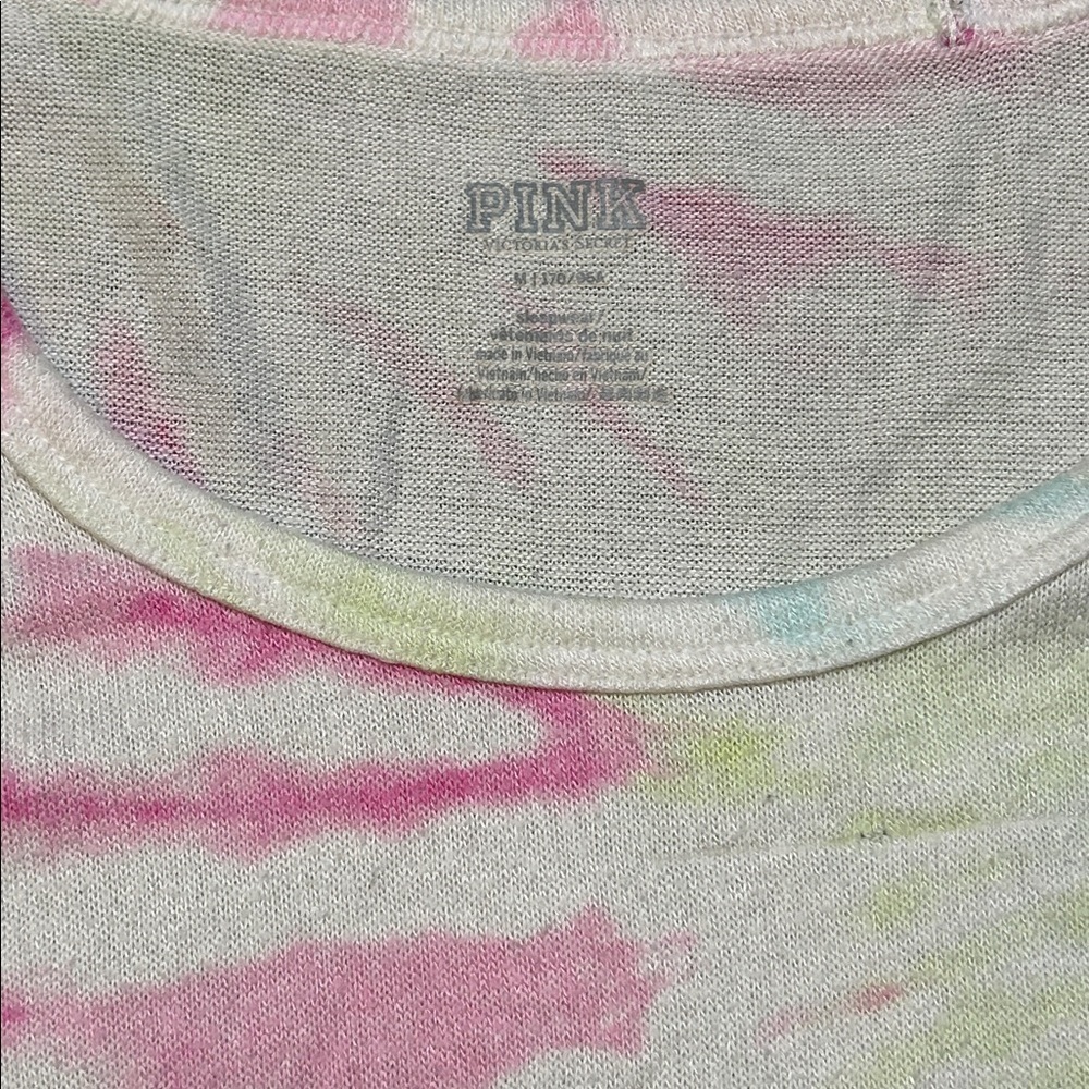 PINK Victoria's Secret Multicolor Tie-Dye Shirt - Picture 4 of 7